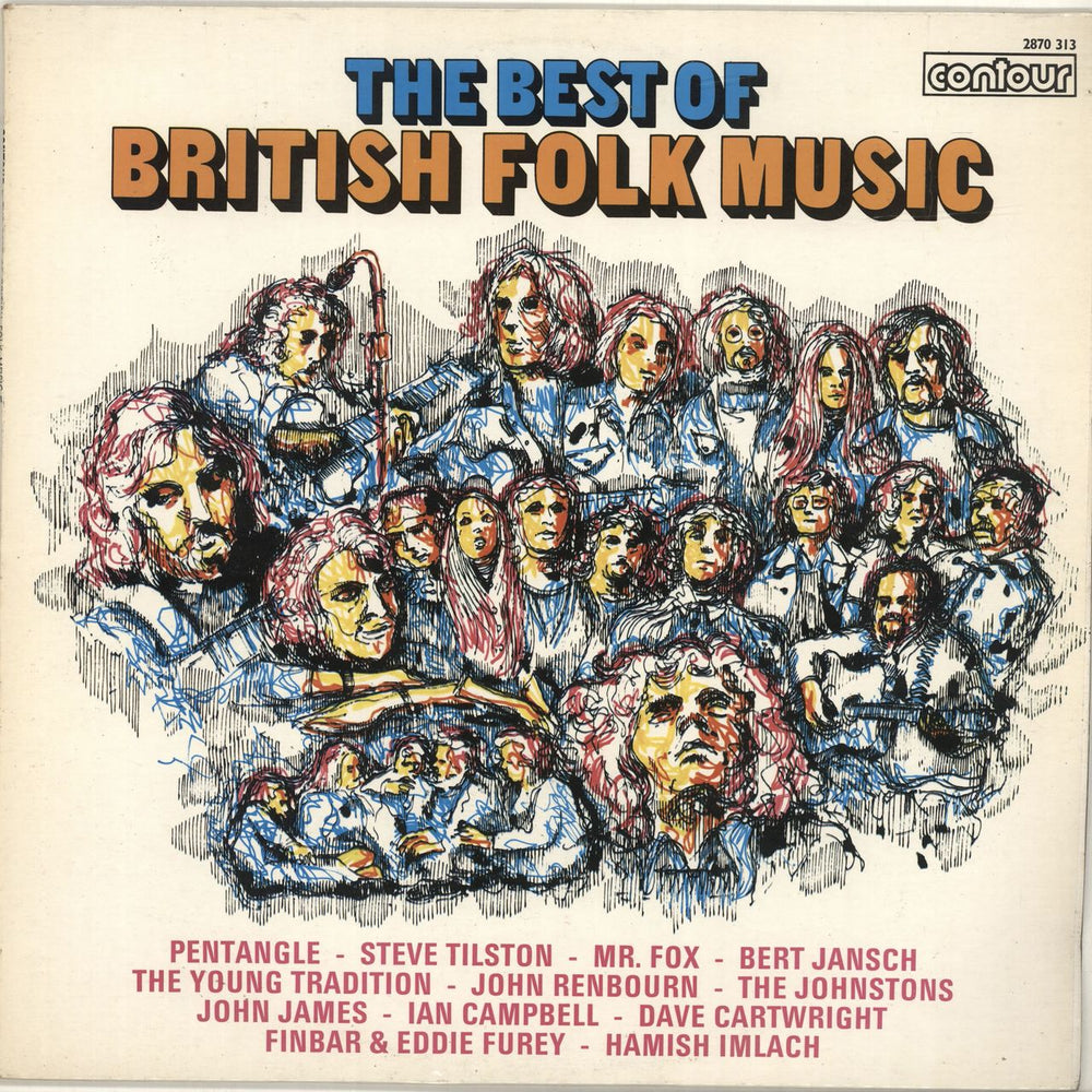 Various-Folk The Best Of British Folk Music UK vinyl LP album (LP record) 2870313