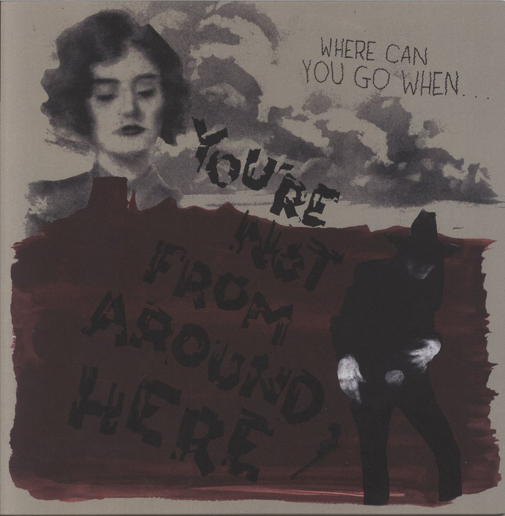 Various-Garage Psych You're Not From Around Here - Red Clear Swirl 'Blood Drop' Vinyl US vinyl LP album (LP record) 511