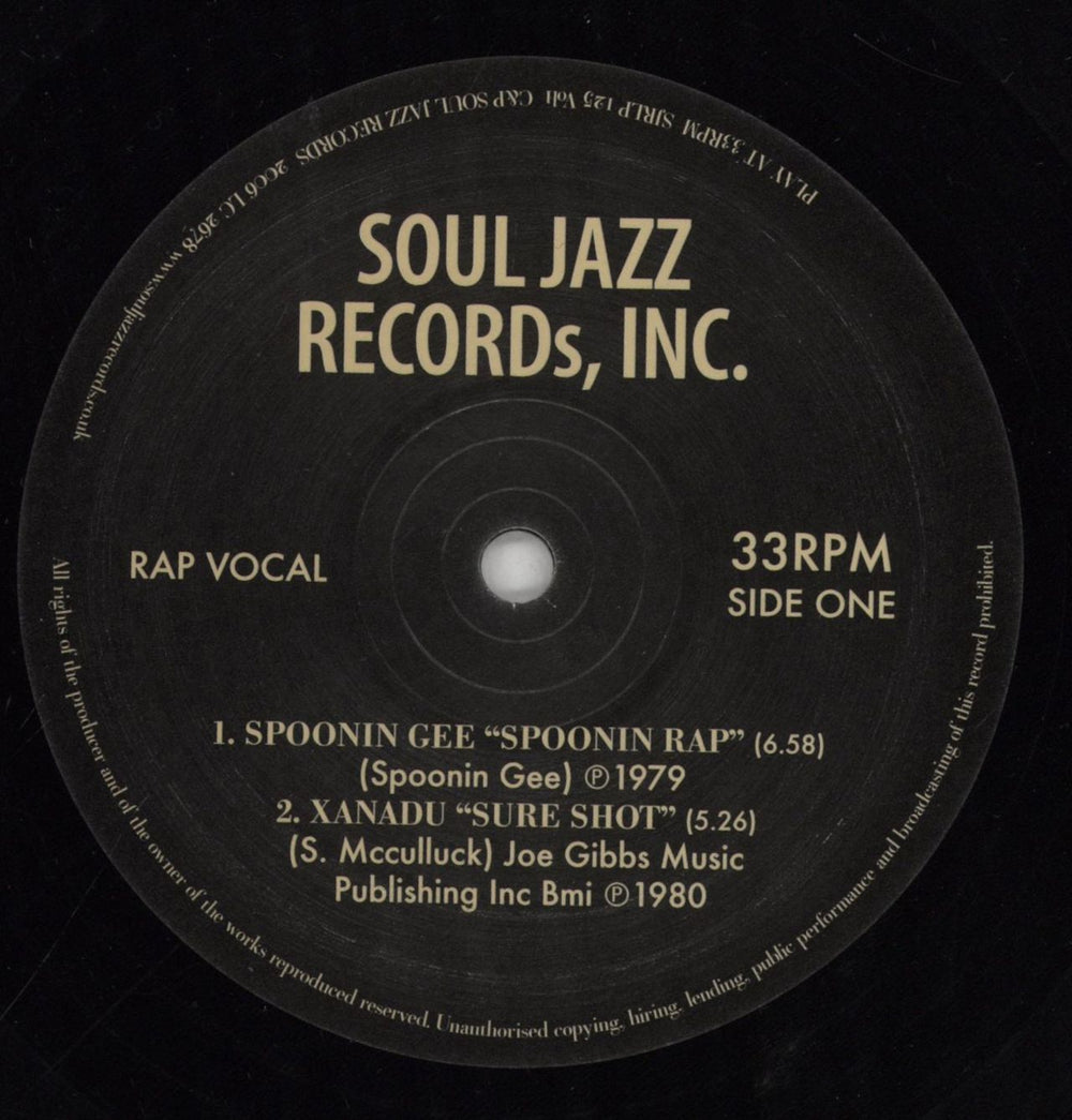 Various-Hip Hop & Rap Big Apple Rappin' Vol.1 UK 2-LP vinyl record set (Double LP Album) VB62LBI853728