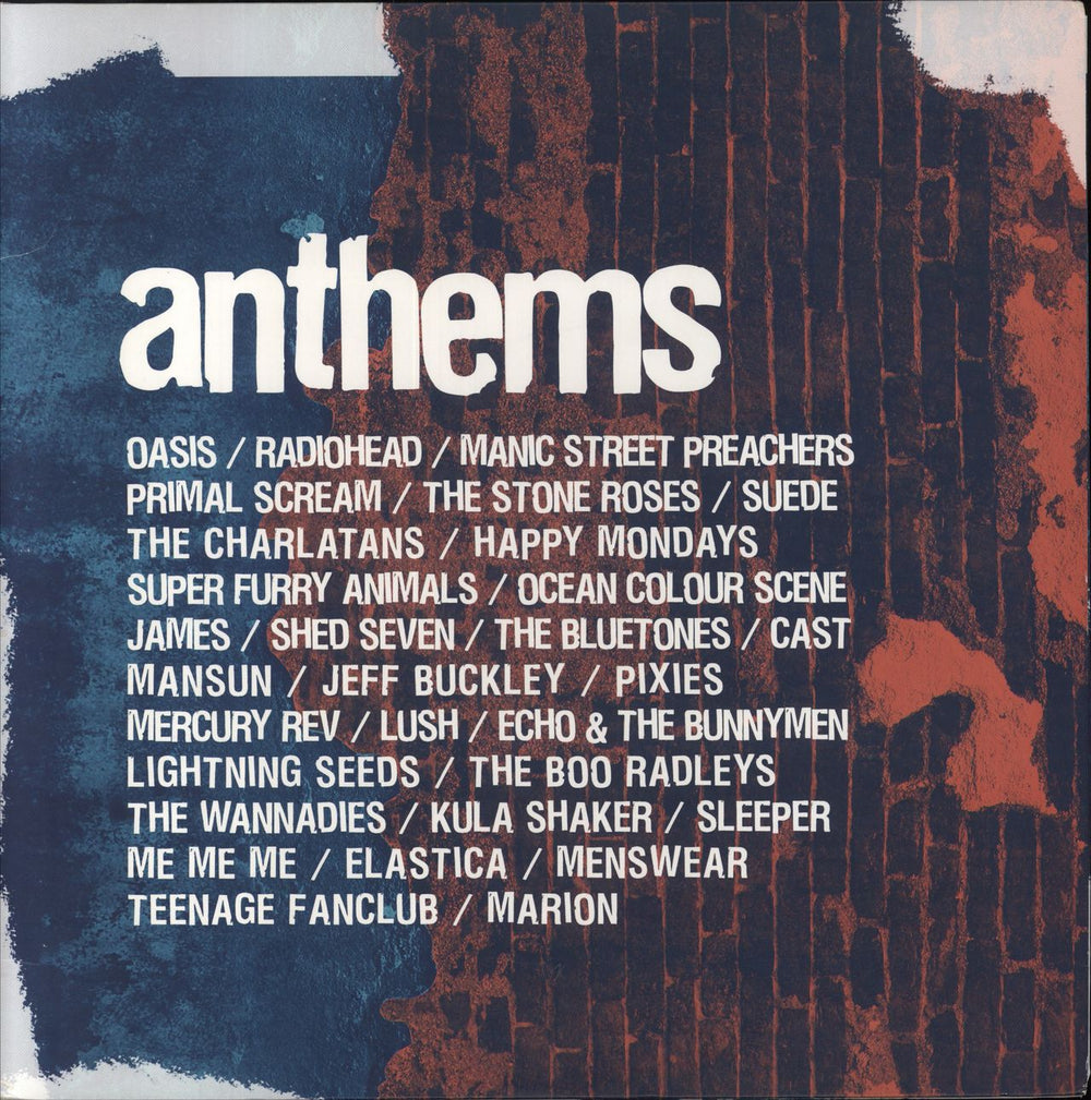 Various-Indie Anthems UK 2-LP vinyl record set (Double LP Album) DEMRECOMP014