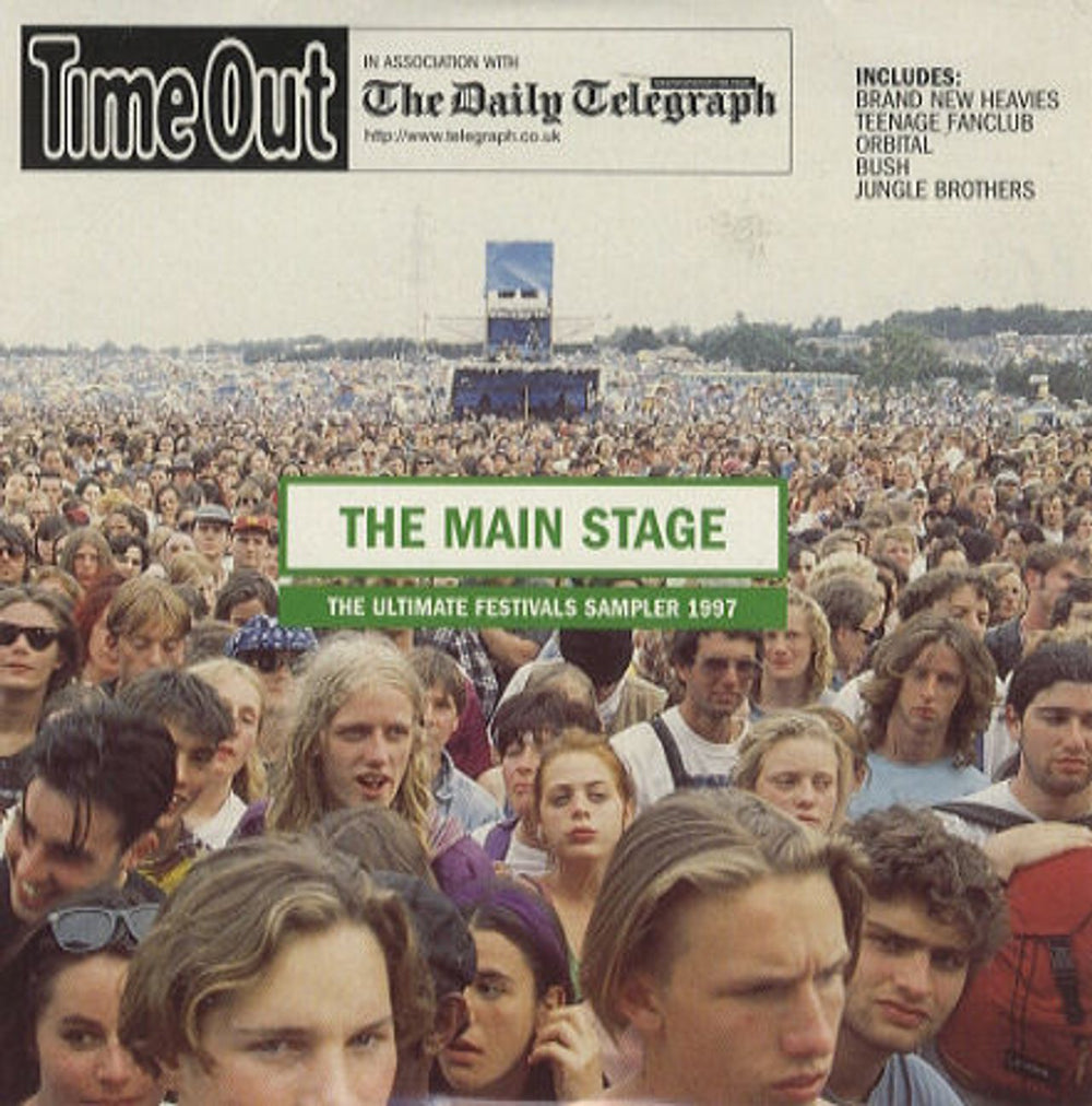 Various-Indie The Main Stage UK CD album (CDLP) FREECD