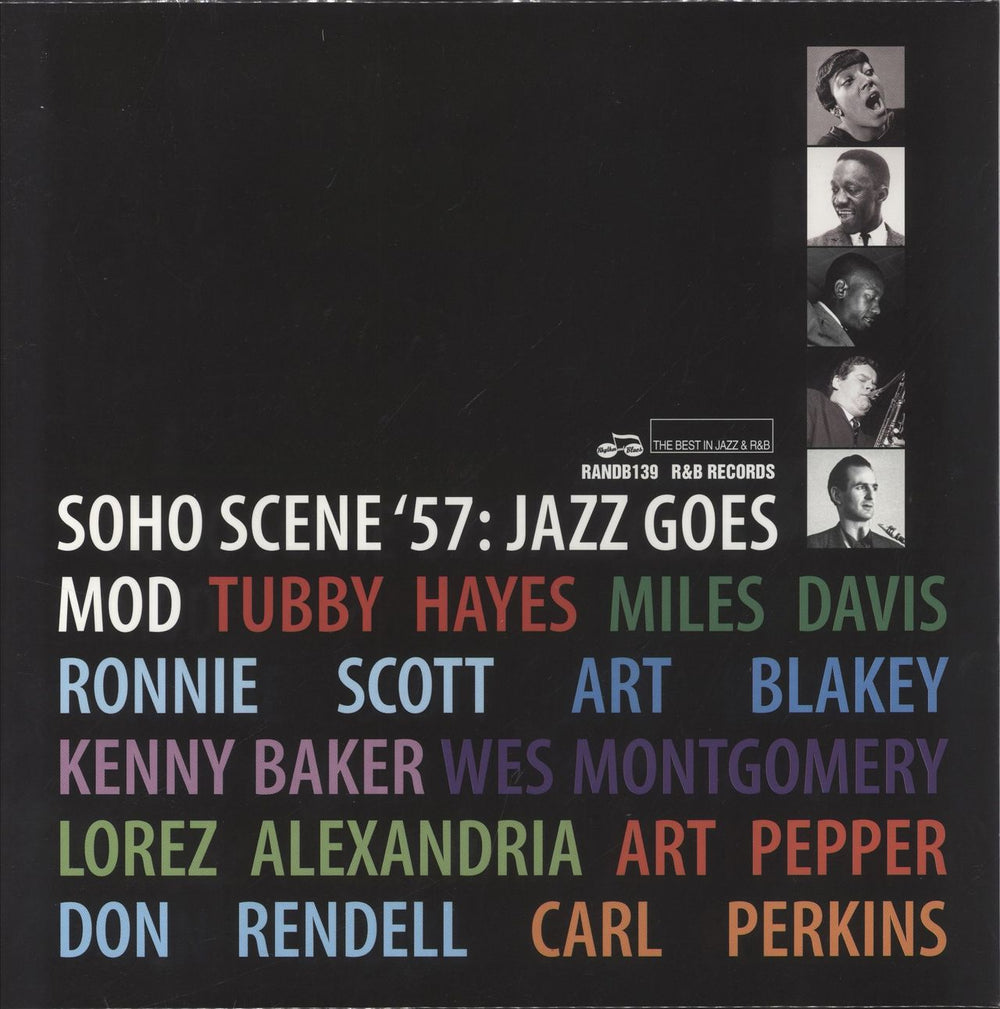 Various-Jazz SOHO SCENE ‘57: JAZZ GOES MOD UK vinyl LP album (LP record) R&B139