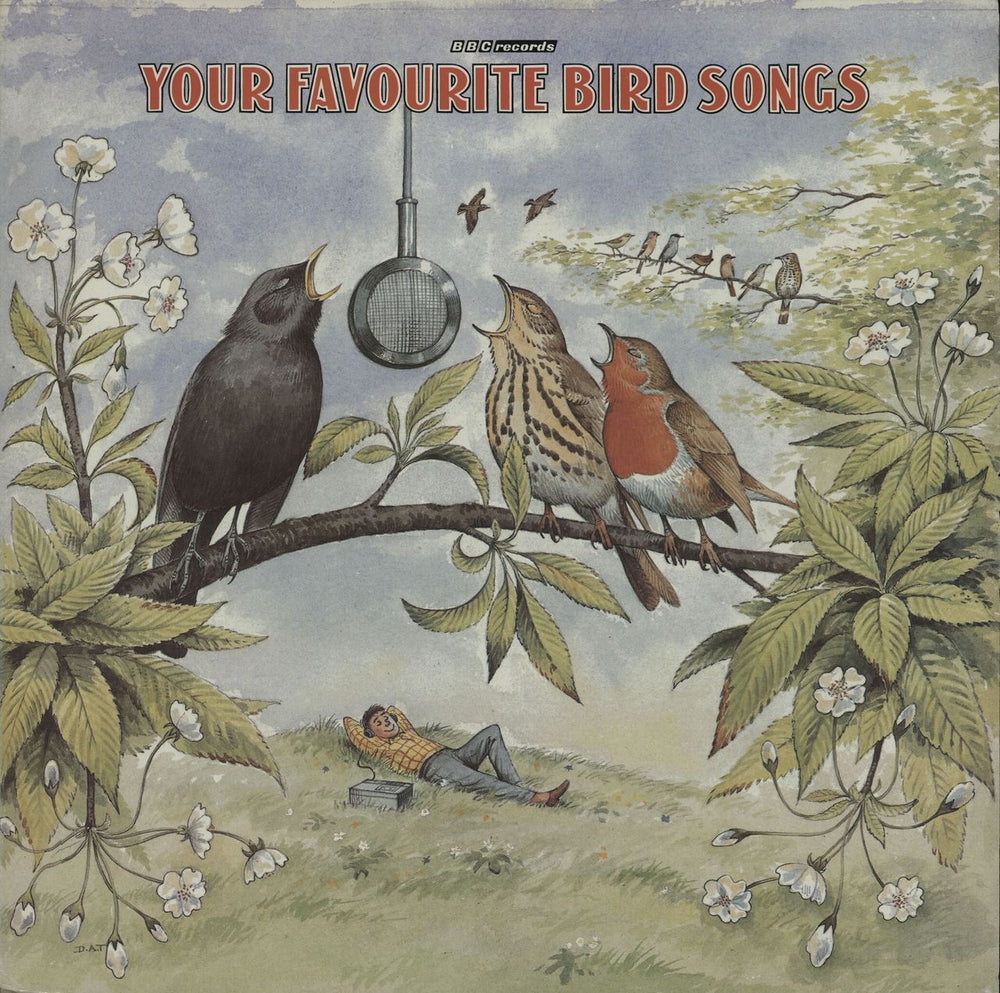Various-Nature, Birds, Whales & Wildlife Your Favourite Bird Songs UK vinyl LP album (LP record) REC511