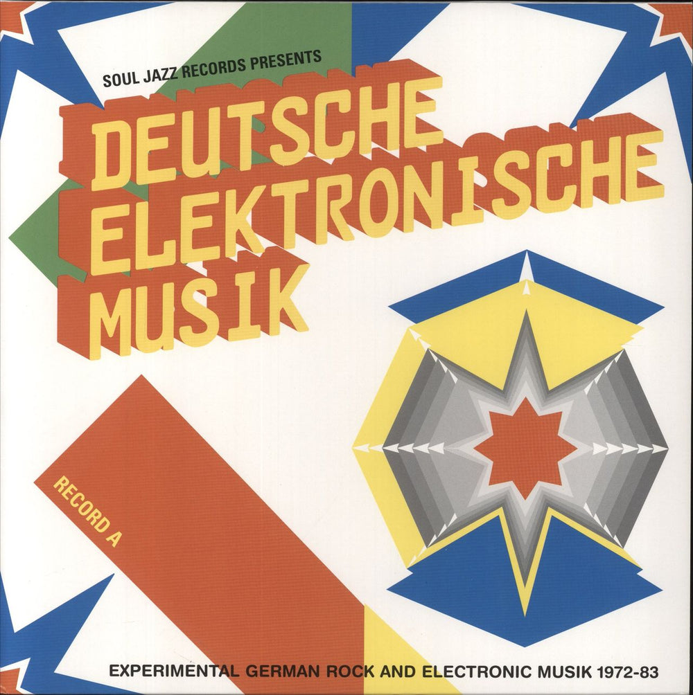 Various-Prog & Psych Deutsche Elektronische Musik - Experimental German Rock & Electronic Musik 1972-83 - Record A UK 2-LP vinyl record set (Double LP Album) SJRLP409-A