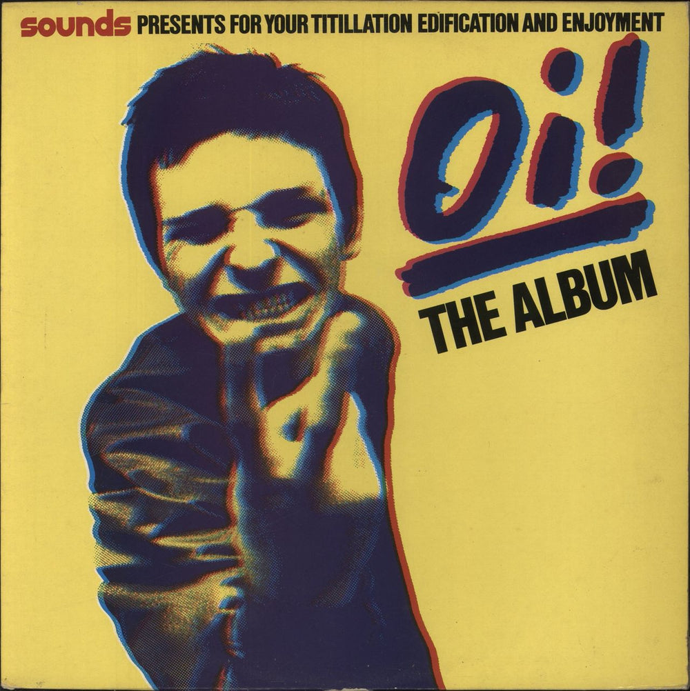 Various-Punk & New Wave Oi! The Album - EX UK vinyl LP album (LP record) ZIT1