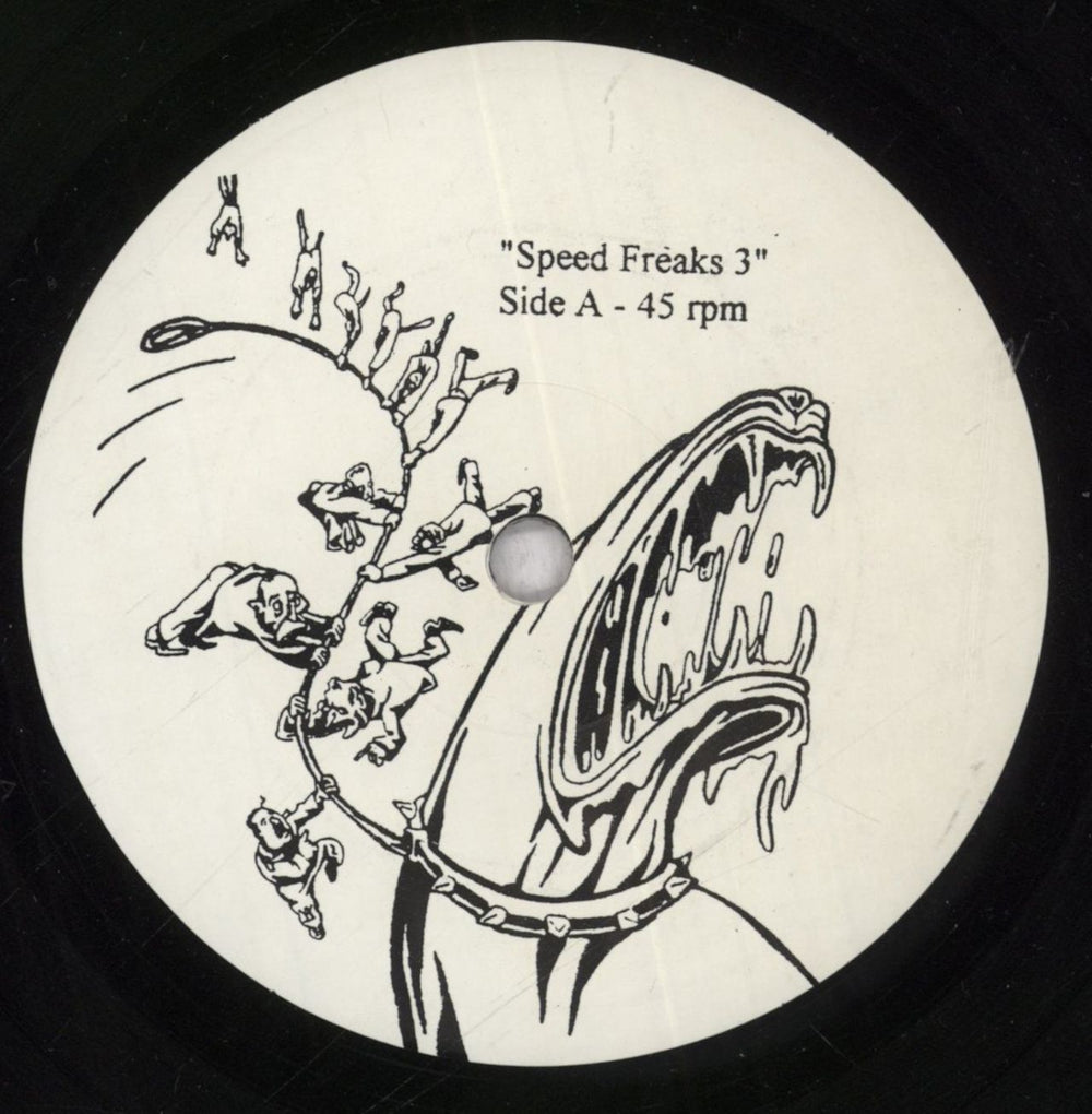 Various-Punk & New Wave Speed Freaks 3 US 7" vinyl single (7 inch record / 45) PVA07SP842821