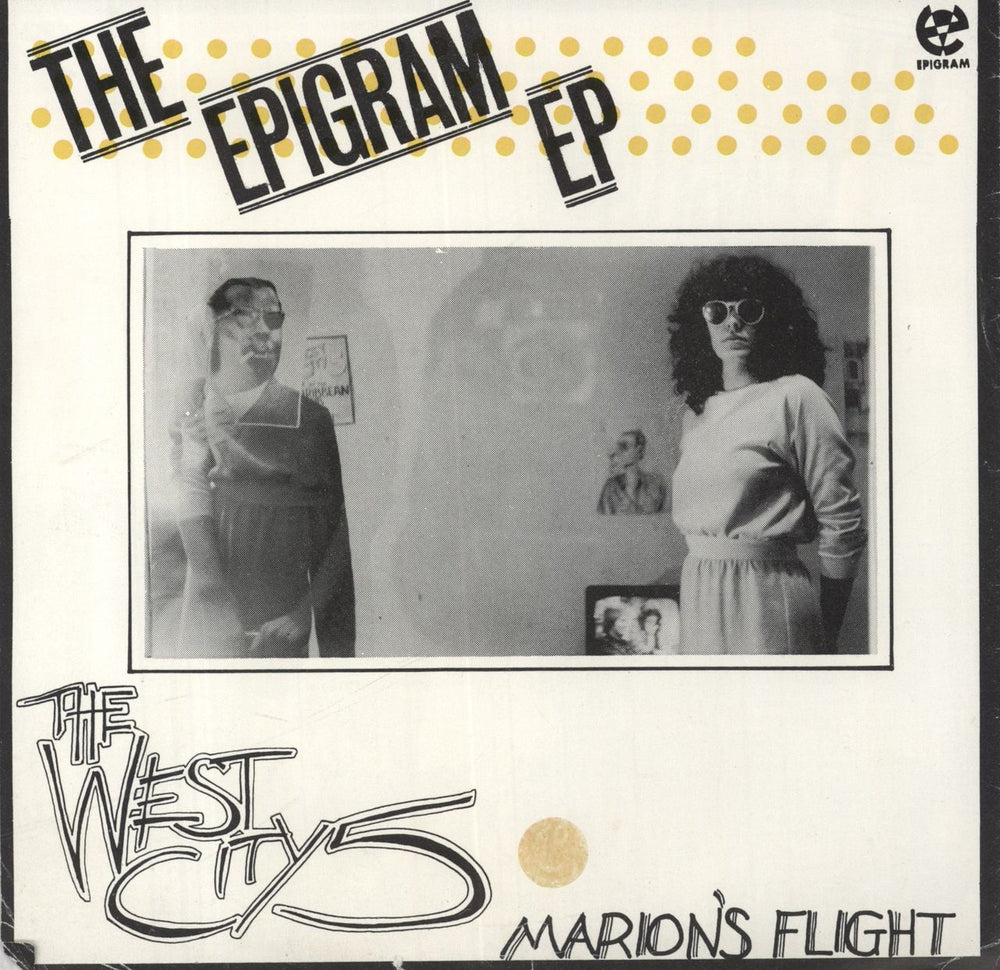 Various-Punk & New Wave The Epigram EP UK 7" vinyl single (7 inch record / 45) 002