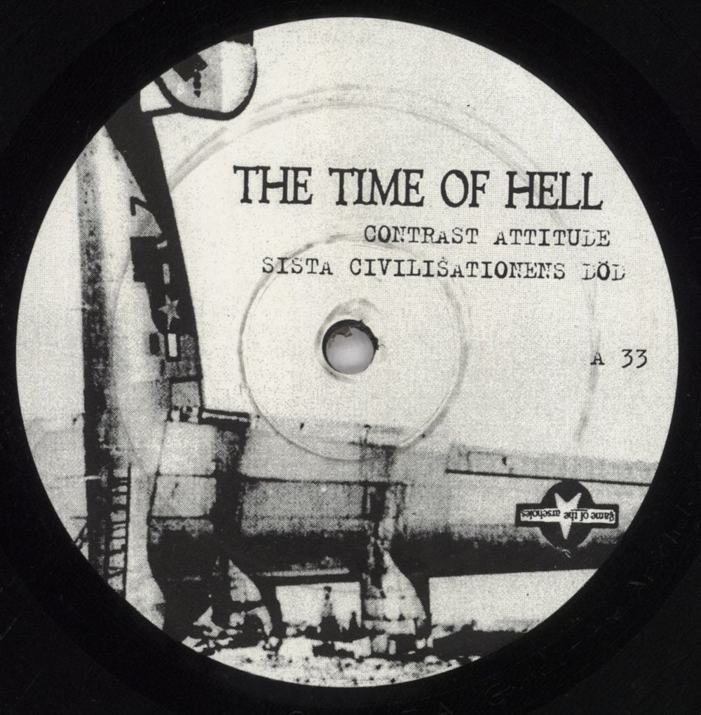 Various-Punk & New Wave The Time Of Hell US vinyl LP album (LP record) PVALPTH834018