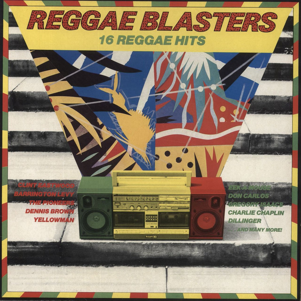 Various-Reggae & Ska Reggae Blasters UK vinyl LP album (LP record) NE1299