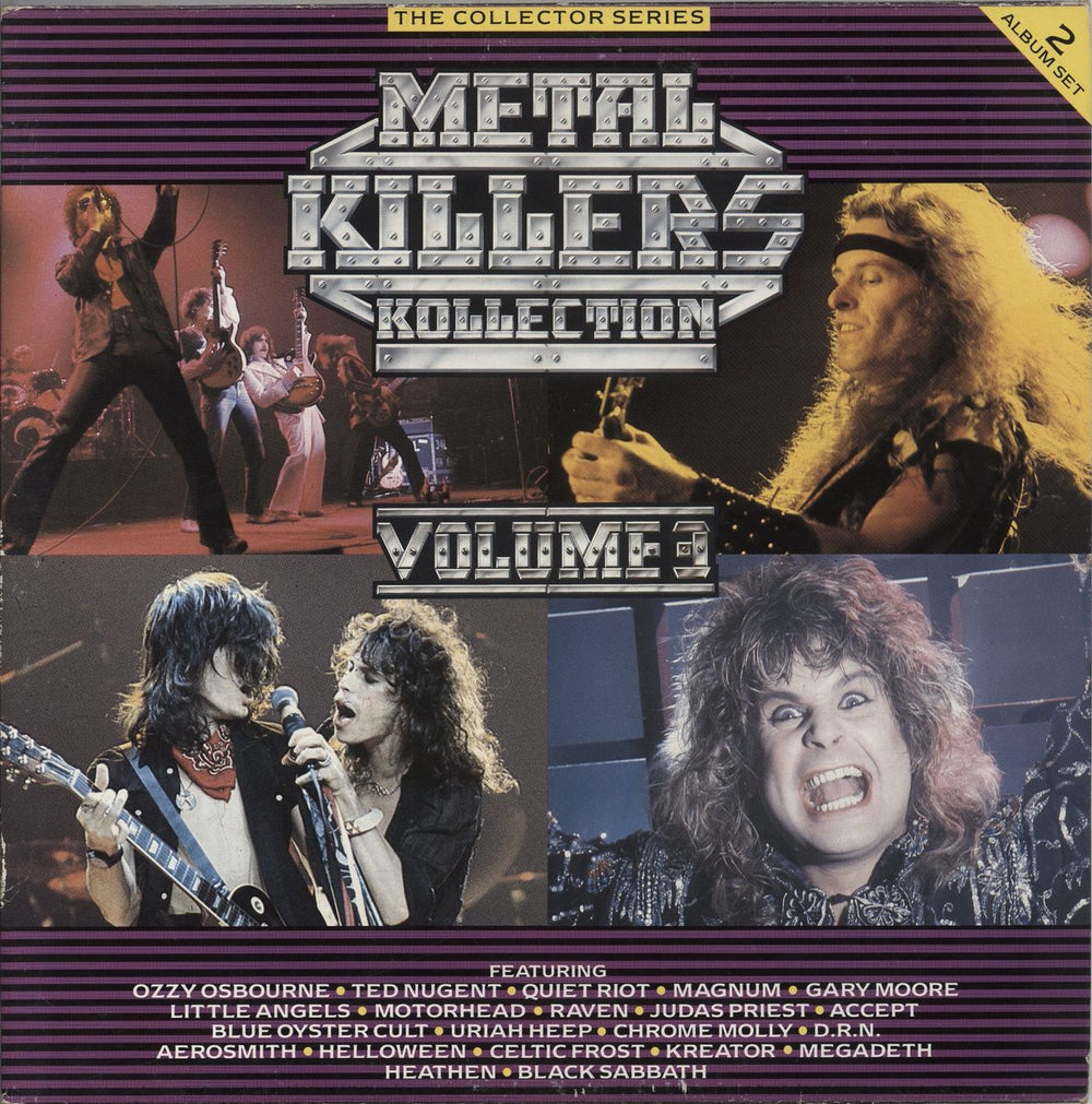 Various-Rock & Metal Metal Killers Kollection Volume III UK 2-LP vinyl record set (Double LP Album) CCSLP168