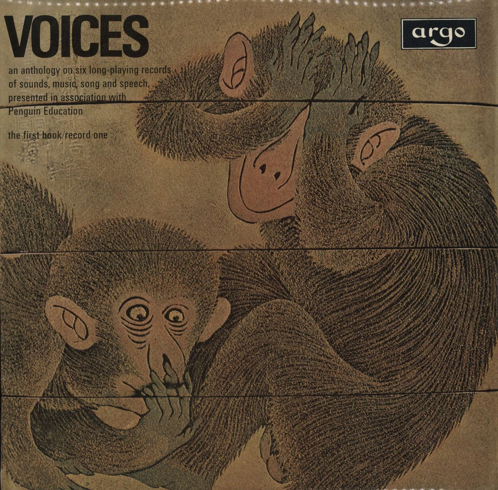 Various-Spoken Word & Poetry Voices (The First Book/Record One & Two UK 2-LP vinyl record set (Double LP Album) DA91/92