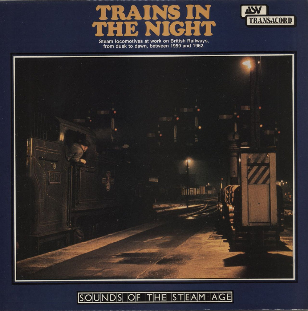 Various-Trains Trains In The Night UK vinyl LP album (LP record) ATR7020