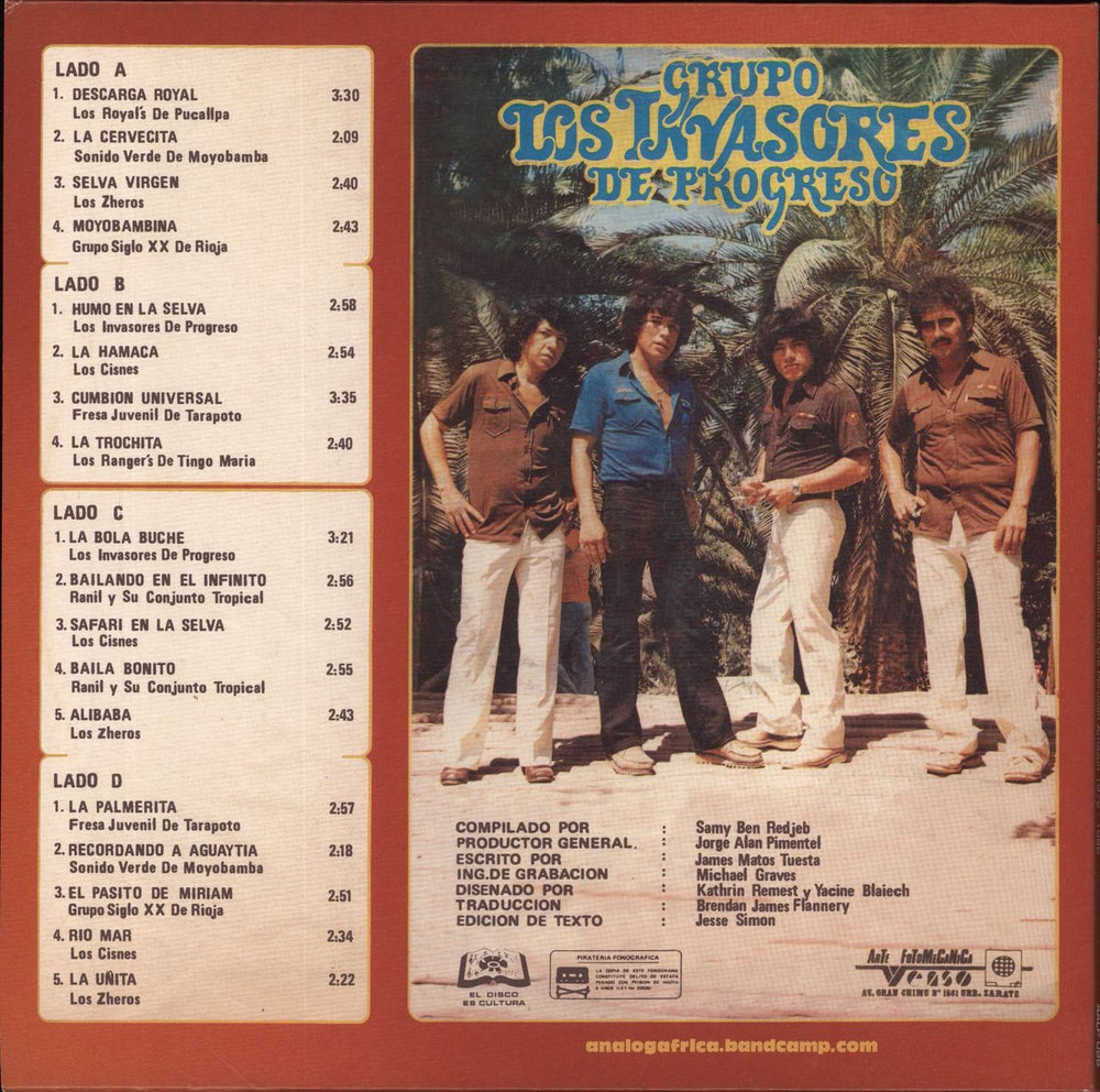 Various-World Music Perú Selvatico - Sonic Expedition Into The Peruvian Amazon 1972-1986 German 2-LP vinyl record set (Double LP Album) 4260126061675