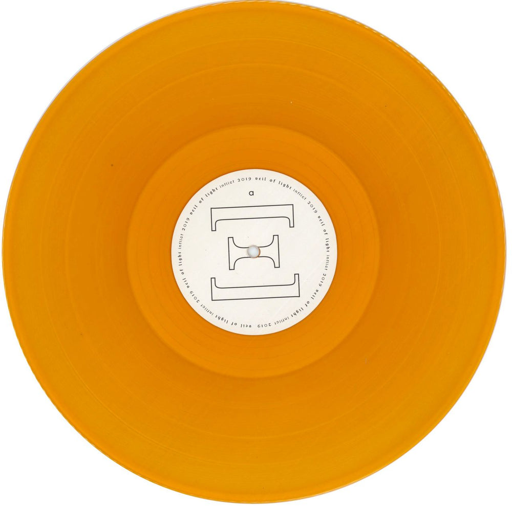 Veil Of Light Inflict - Orange Vinyl Italian vinyl LP album (LP record) 8HJLPIN865696