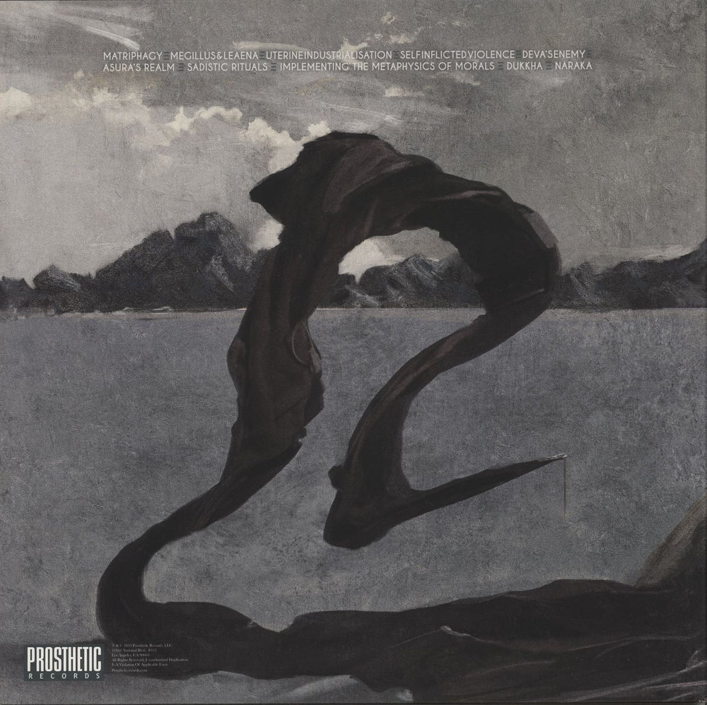 Venom Prison Samsara - White Vinyl German vinyl LP album (LP record)