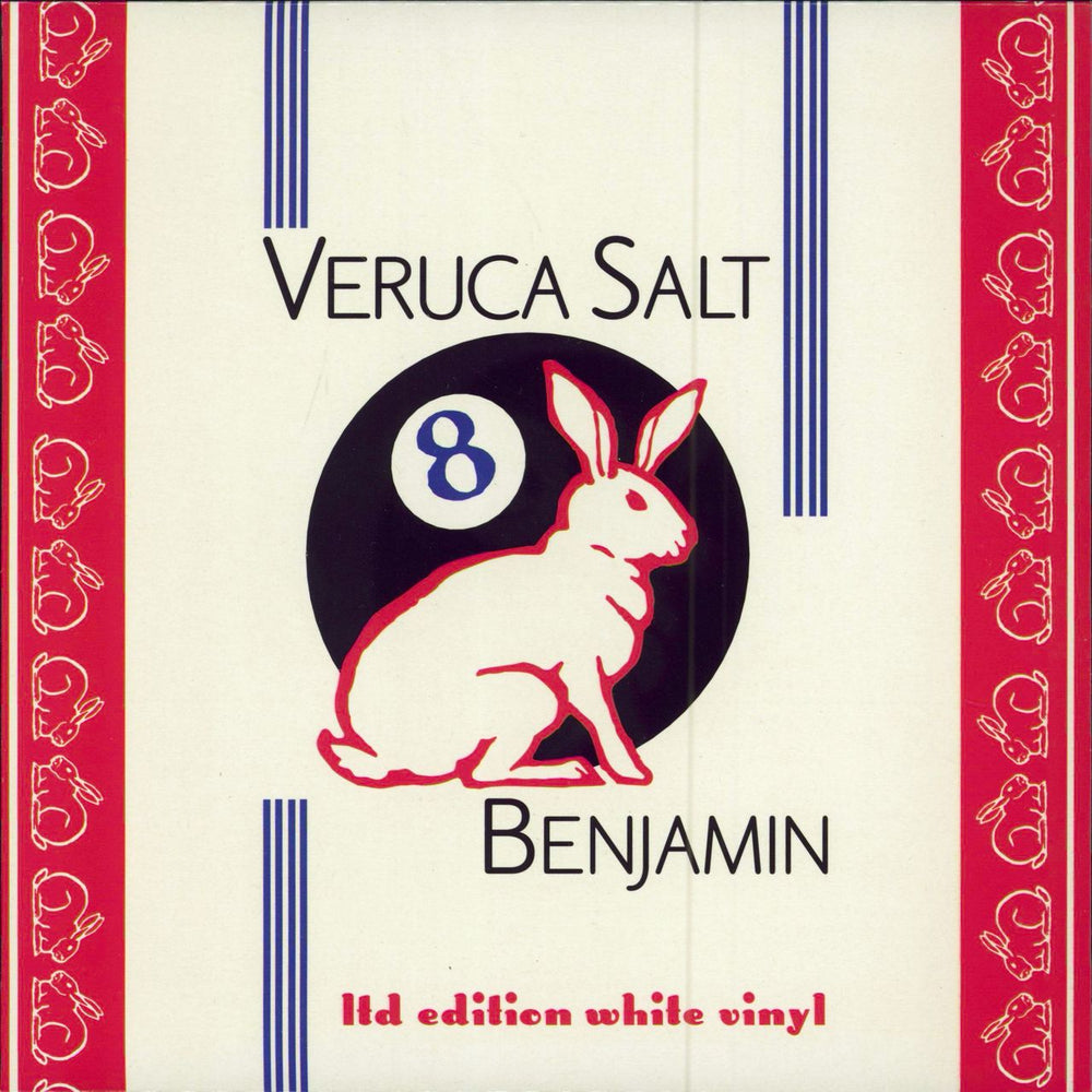 Veruca Salt Benjamin - White Vinyl UK 7" vinyl single (7 inch record / 45) OPRSX22261