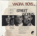 Viagra Boys Street Worms - 180g Clear Vinyl - Autographed Swedish vinyl LP album (LP record) 5056167111719