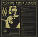 Violent Noise Attack Complete Deafness 1988/1989 French vinyl LP album (LP record)