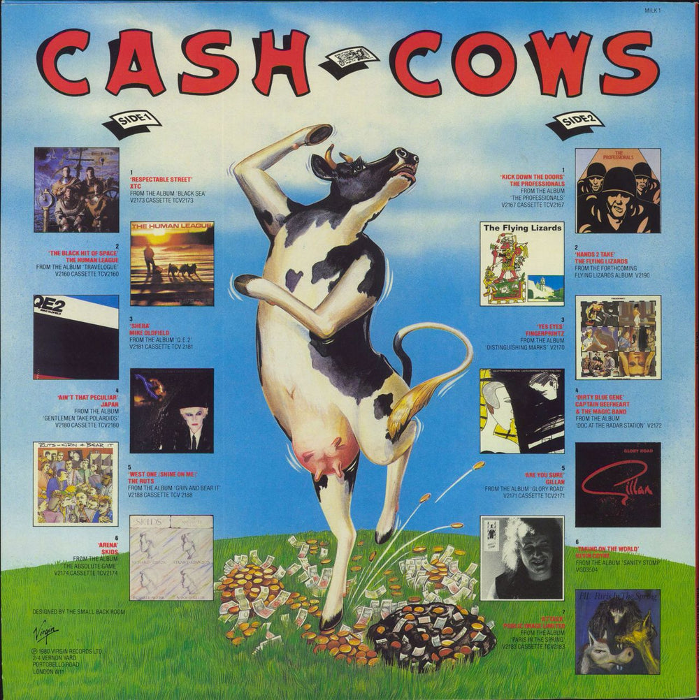 Virgin Cash Cows - 1st UK vinyl LP album (LP record)