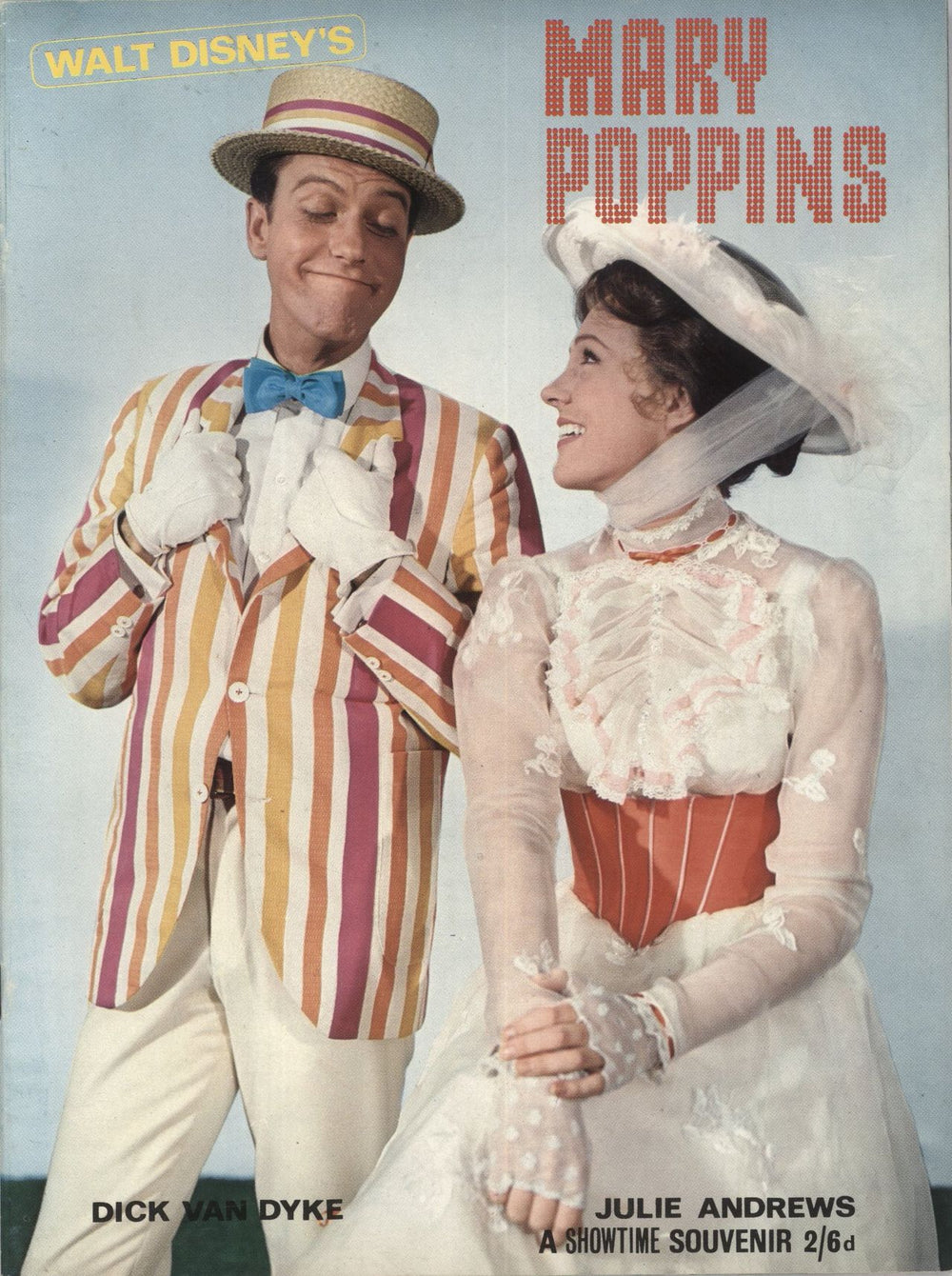 Walt Disney Mary Poppins UK press book CINEMA BOOKLET