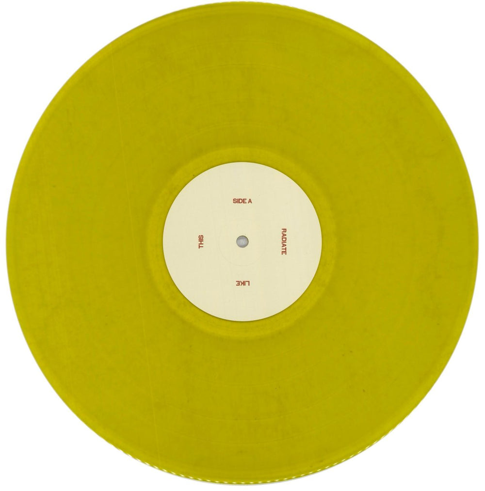 Warpaint Radiate Like This - Yellow Vinyl UK vinyl LP album (LP record) WDRLPRA842388