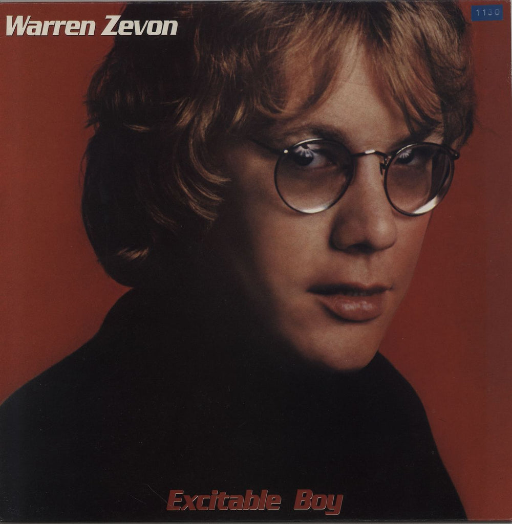 Warren Zevon Excitable Boy - EX UK vinyl LP album (LP record) K53073