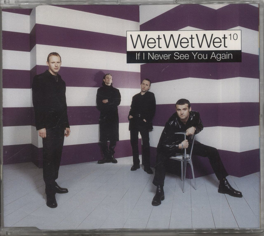 Wet Wet Wet If I Never See You Again + postcards UK 2-CD single set (Double CD single) JWLCD/DD29