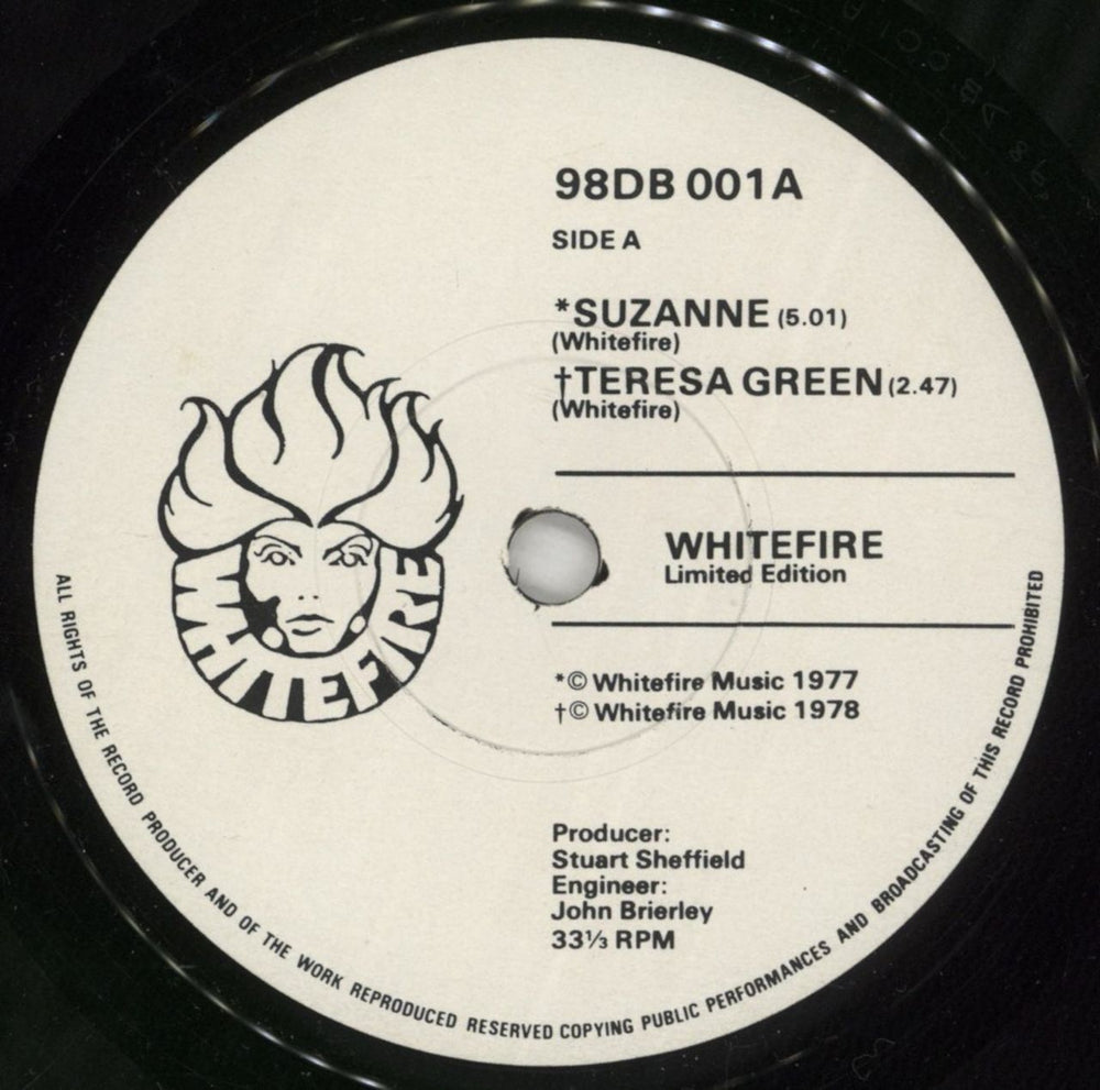 Whitefire Whitefire UK 7" vinyl single (7 inch record / 45) 9J907WH876160