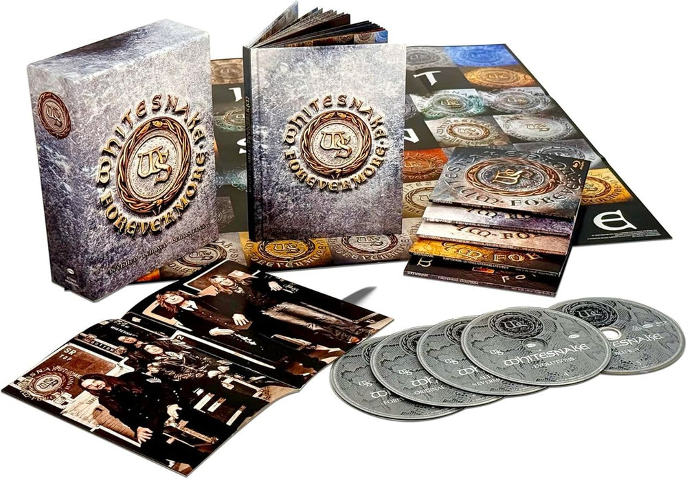 Whitesnake Forevermore - Deluxe 4-CD/Blu-Ray Edition - Remastered & Remixed - Sealed UK CD Album Box Set WHIDXFO875191