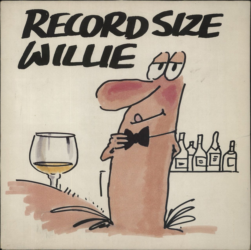 Wicked Willie Record Size Willie UK vinyl LP album (LP record) WILLY1