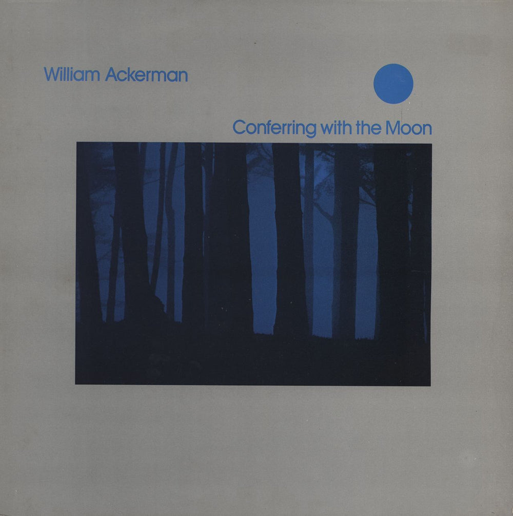 William Ackerman Conferring With The Moon UK vinyl LP album (LP record) WHA1050