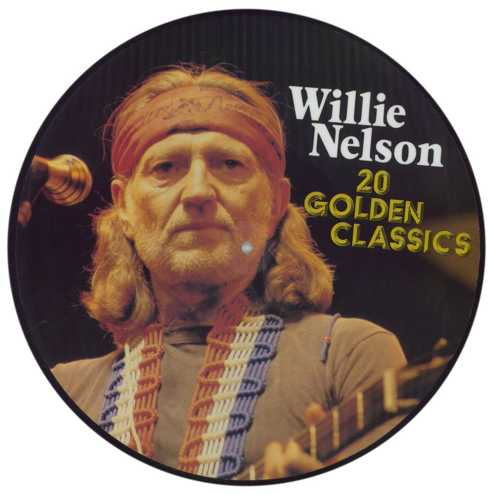 Willie Nelson 20 Golden Classics German vinyl LP album (LP record) PD20021