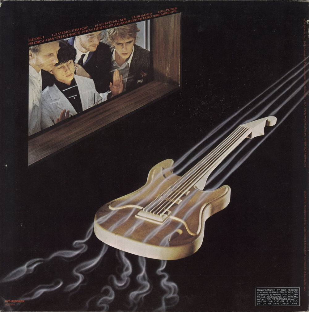 Wishbone Ash Just Testing Canadian vinyl LP album (LP record)