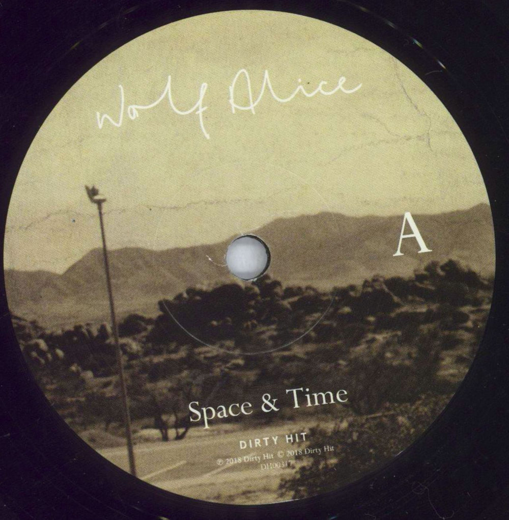 Wolf Alice Space & Time UK 7" vinyl single (7 inch record / 45) XZ607SP821677