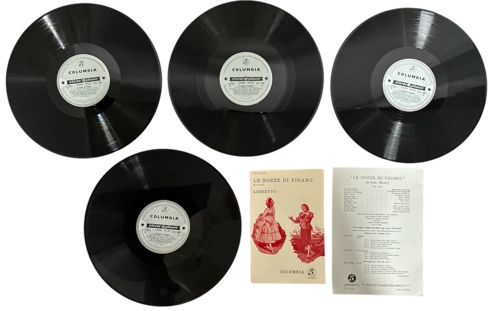 Wolfgang Amadeus Mozart Mozart: The Marriage Of Figaro UK Vinyl Box Set WZMVXMO860841