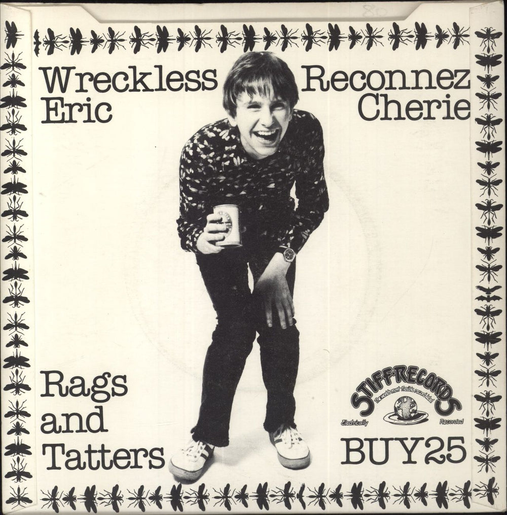 Wreckless Eric Reconnez Cherie UK 7" vinyl single (7 inch record / 45)