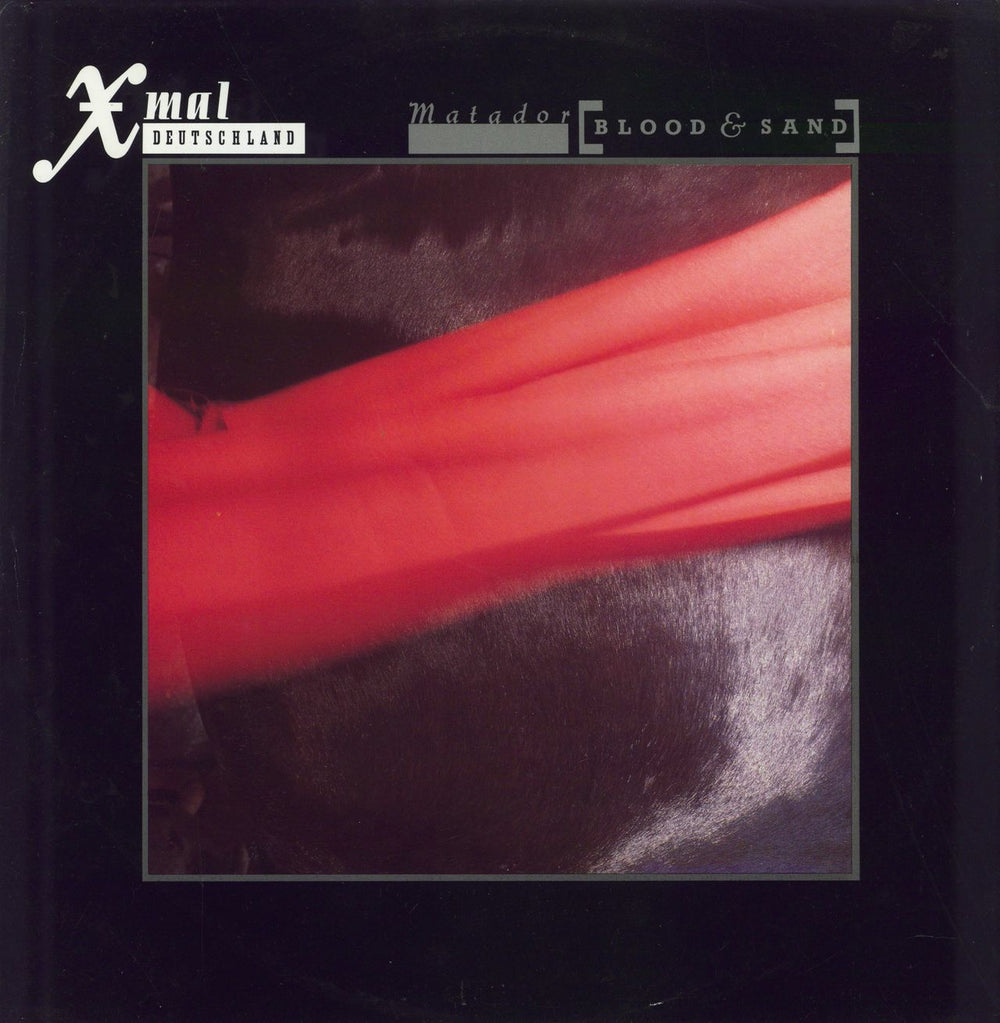Xmal Deutschland Matador [Blood & Sand] - EX UK 12" vinyl single (12 inch record / Maxi-single) XMALR112