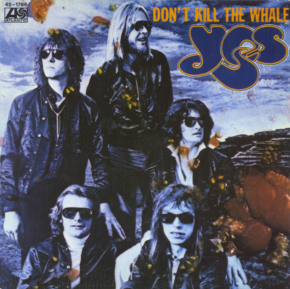 Yes Don't Kill The Whale + Sleeve Spanish 7" vinyl single (7 inch record / 45) 45-1786