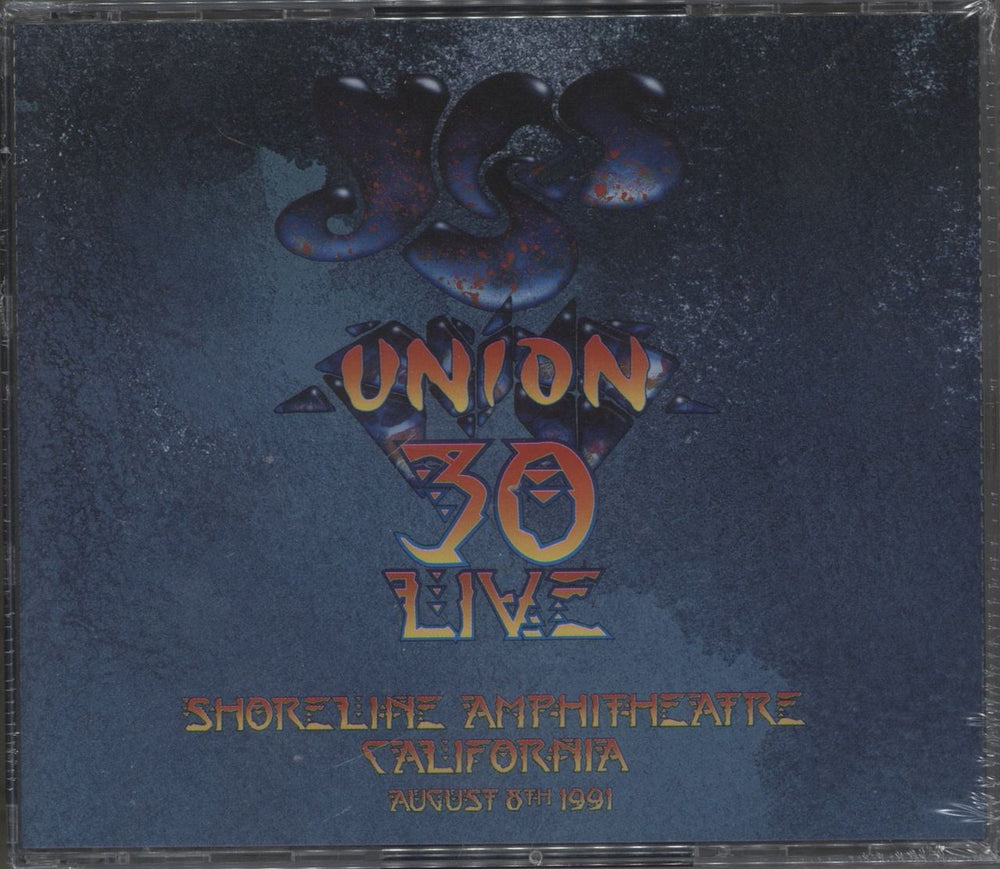 Yes Union 30 Live - Shoreline Amphitheatre, California, August 8th 1991 UK 3-CD album set (Triple CD) HST608CD