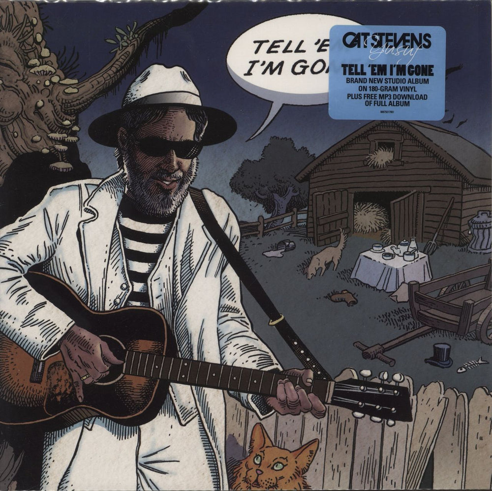 Yusuf Islam Tell 'Em I'm Gone UK vinyl LP album (LP record) 88875017061