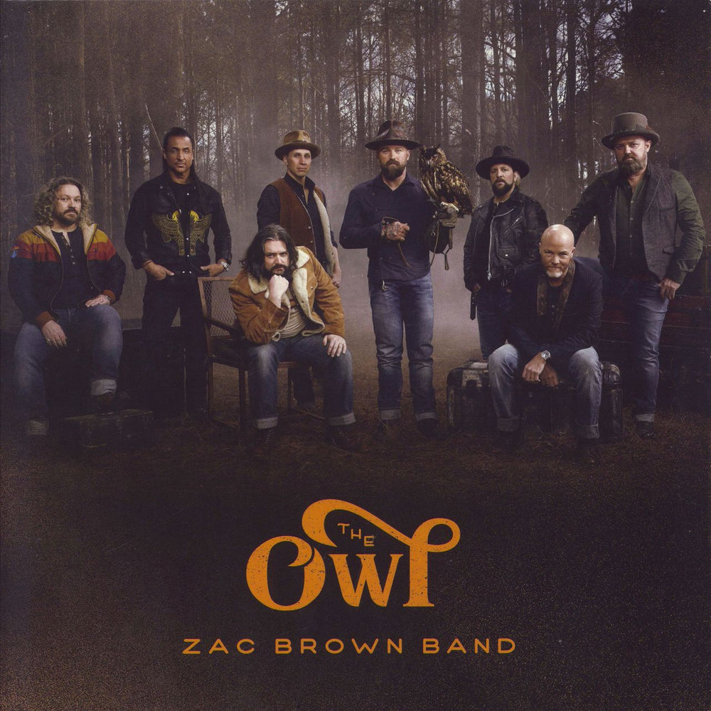 Zac Brown Band The Owl - Yellow & Black Splatter US vinyl LP album (LP record) 538506111