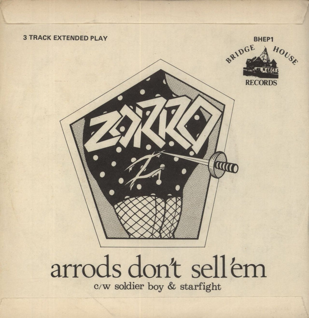 Zorro [Punk] Arrods Don't Sell 'em UK 7" vinyl single (7 inch record / 45)