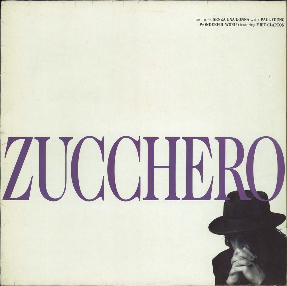 Zucchero Zucchero Dutch vinyl LP album (LP record) 849063.1