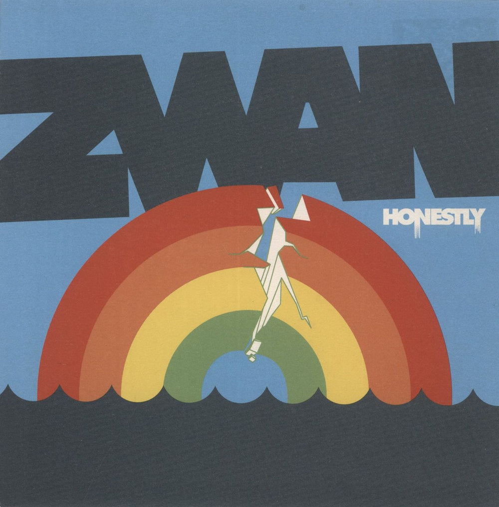 Zwan Honestly UK 7" vinyl single (7 inch record / 45) W600