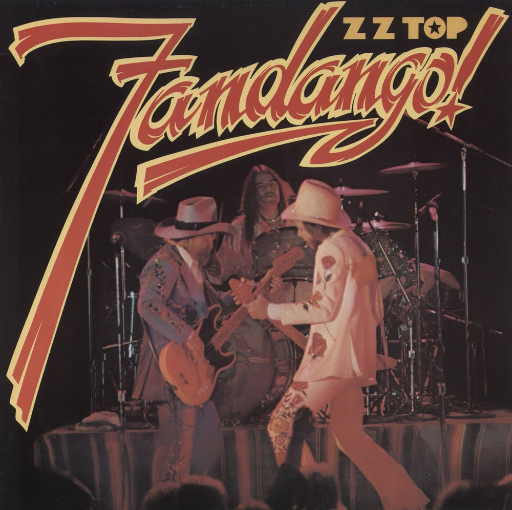 ZZ Top Fandango German vinyl LP album (LP record) WB56604