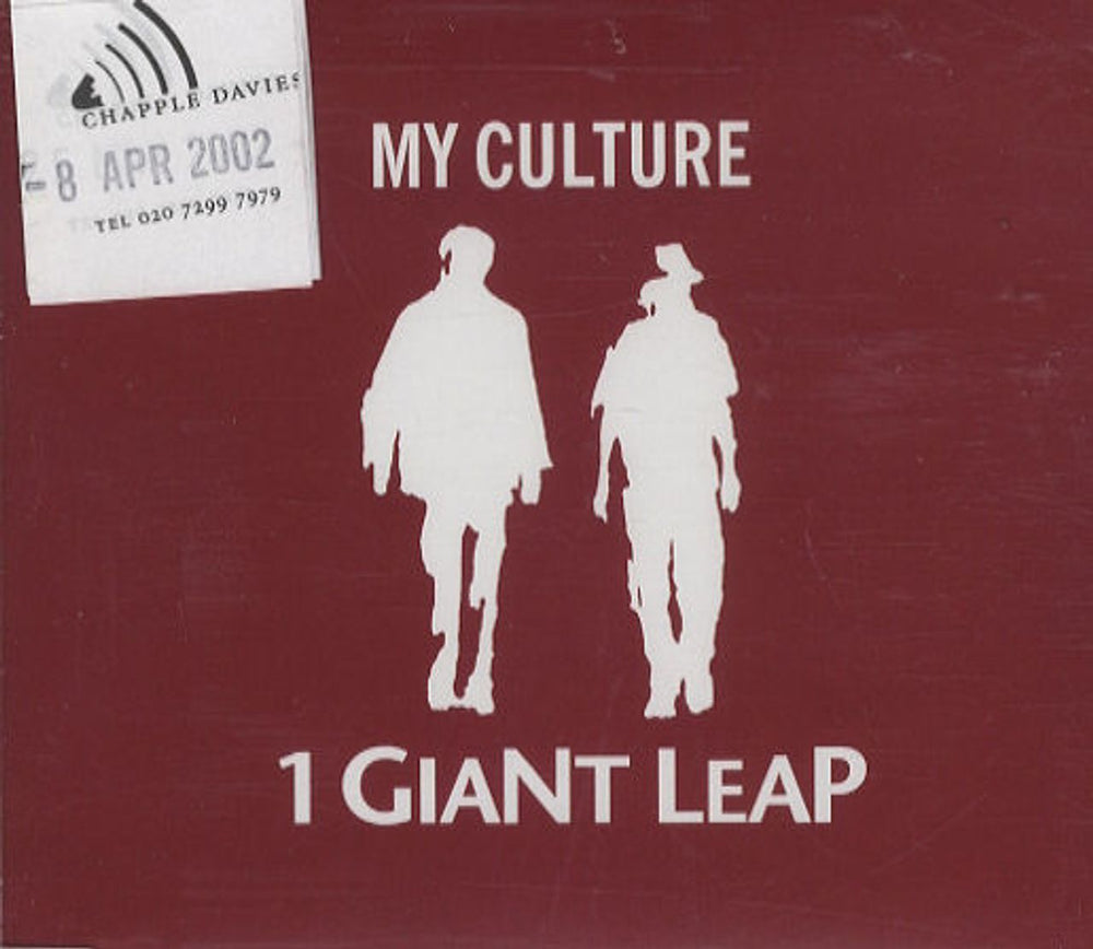 1 Giant Leap My Culture UK Promo CD single (CD5 / 5") 1GLMCP1