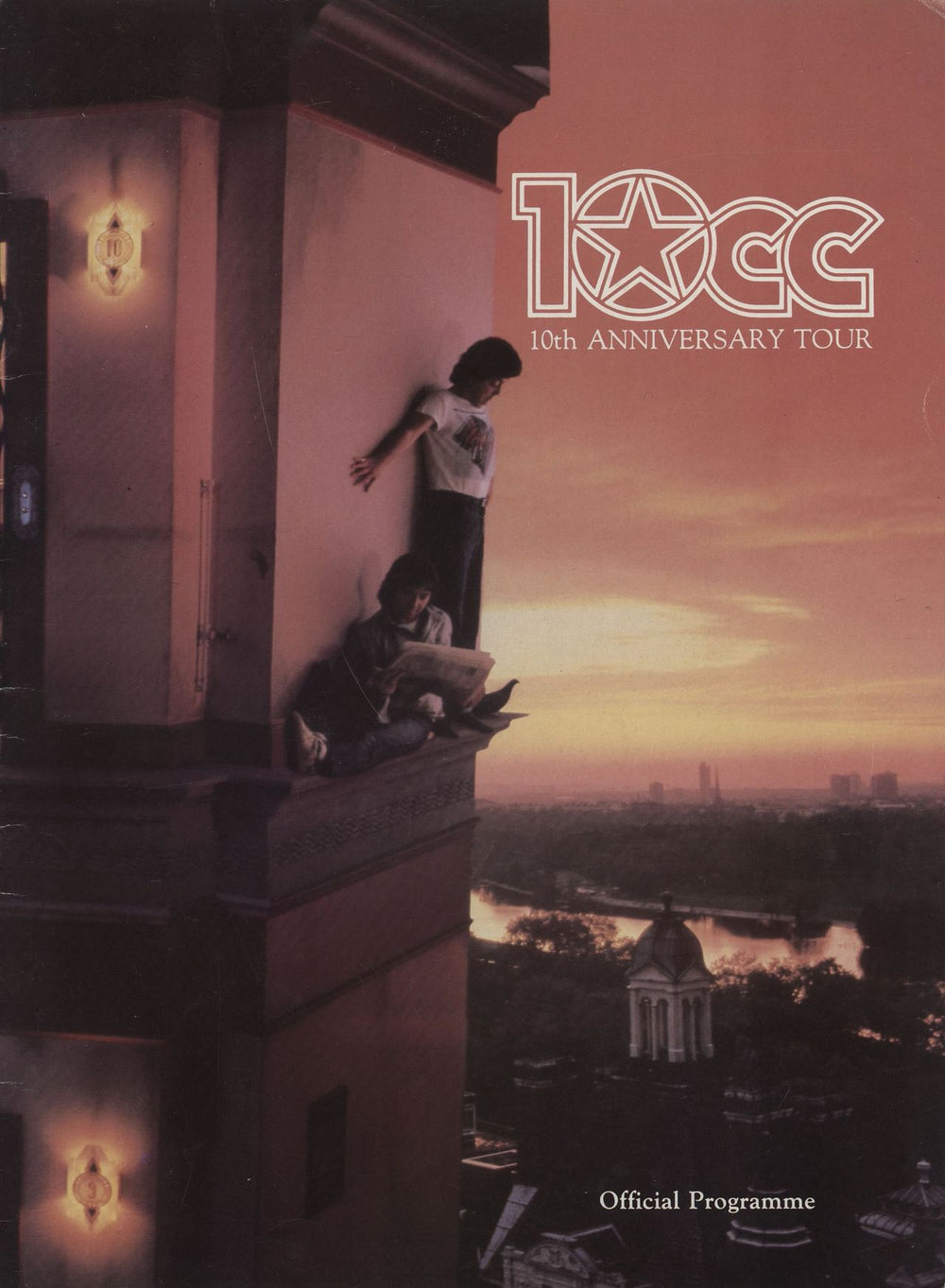 10cc 10th Anniversary Tour UK tour programme TOUR PROG