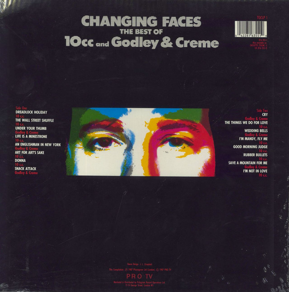 10cc Changing Faces - The Best Of 10cc And Godley & Creme - Sealed UK vinyl LP album (LP record) 042281635519