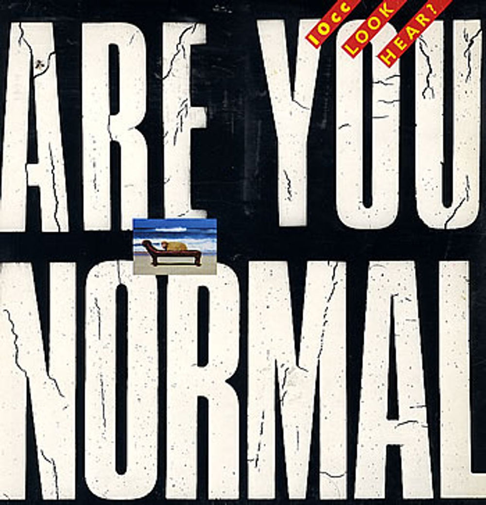 10cc Look Hear ? + Poster UK vinyl LP album (LP record) 9102505