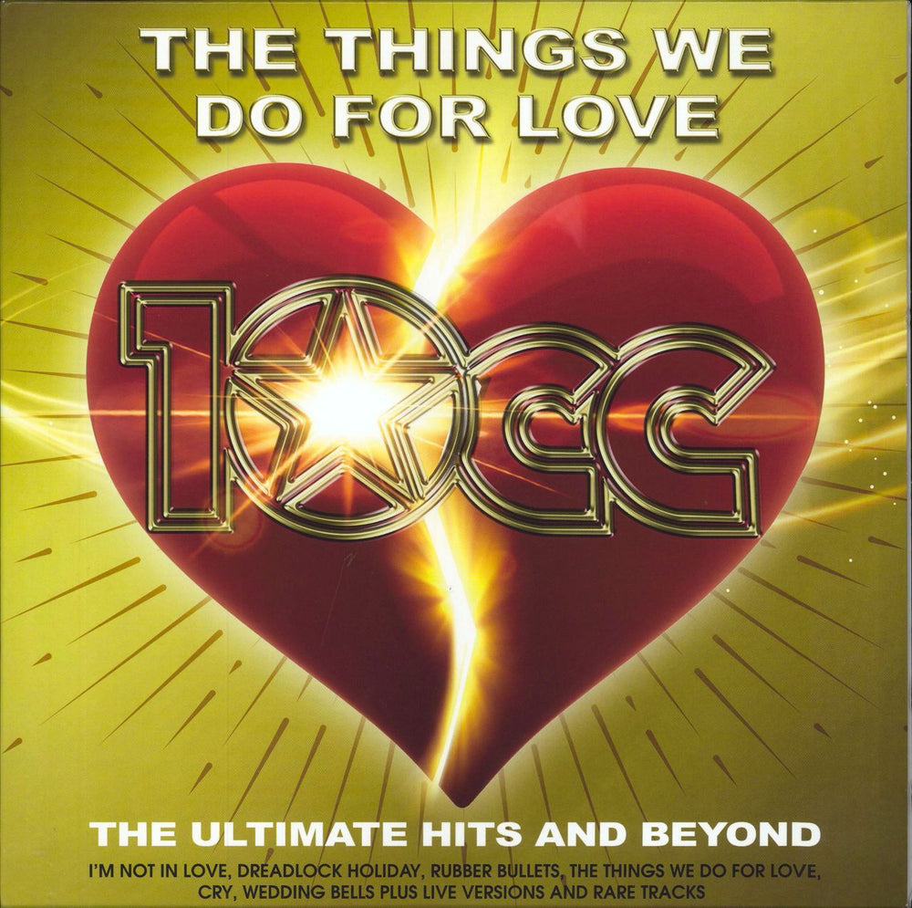 10cc The Things We Do For Love: The Ultimate Hits And Beyond UK 2-LP vinyl record set (Double LP Album) XPLODED112V